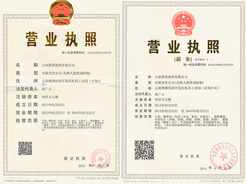 营业执照